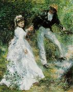 Pierre-Auguste Renoir La Promenade France oil painting artist